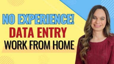 NO EXPERIENCE NEEDED! Data Entry Work From Home Job | Will Train | Multiple Shifts Available | USA