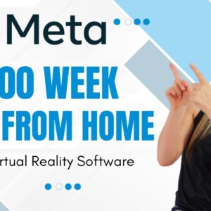 Meta Hiring! $2,400 Week To Test Virtual Reality Software | Work From Home Jobs 2024 | USA Only