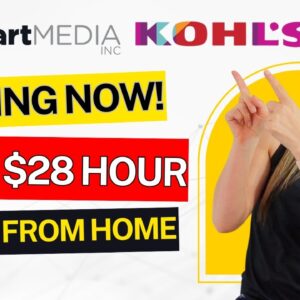 iHeartMedia, Kohls, & More Remote Work From Home Jobs | $20 - $28 Hour | Hiring NOW USA Only