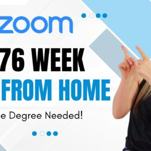 Zoom Hiring Up To $3,576 week |  Remote Work From Home Jobs | PNC , Harley-Davidson, REI & More!